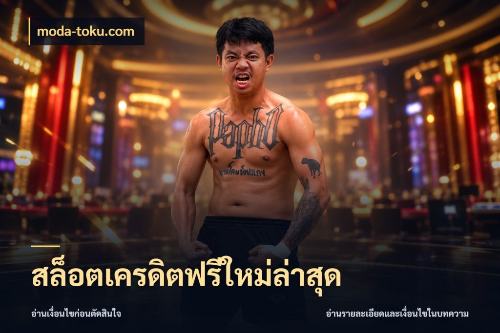 สล็อตเครดิตฟรีใหม่ล่าสุด เครดิตฟรีในมุมที่สายโบนัสสนใจ สไตล์ moda-toku.com
