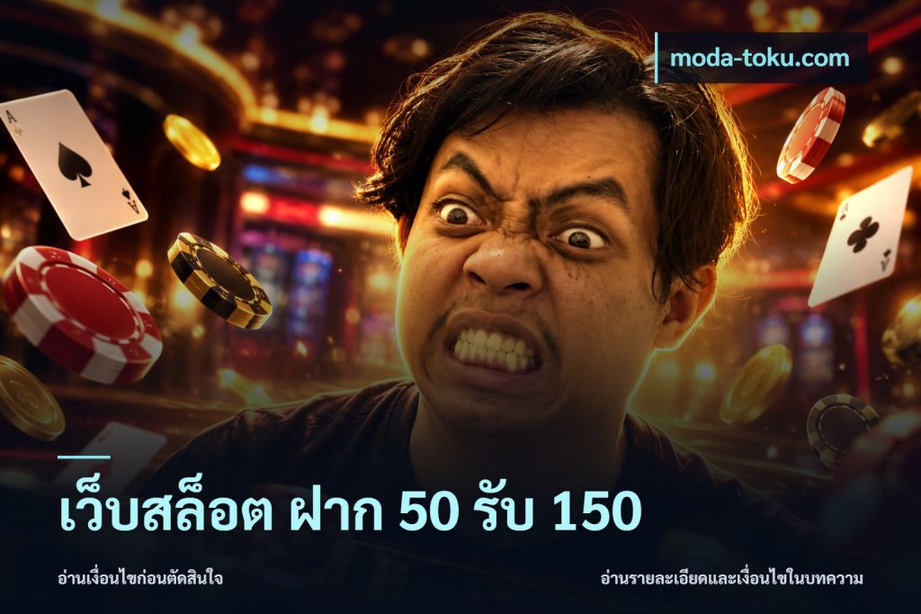 เว็บสล็อต ฝาก 50 รับ 150