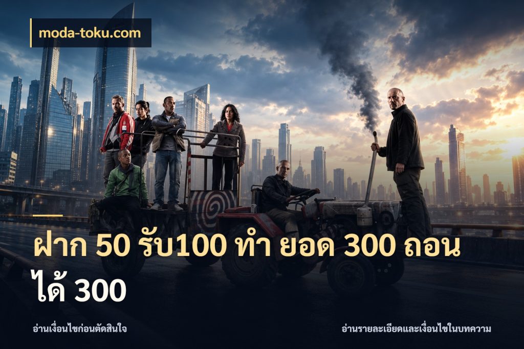 ฝาก 50 รับ100 ทํา ยอด 300 ถอนได้ 300 moda-toku.com สนุกกับตัวเลือกโปรในสไตล์ของคุณ