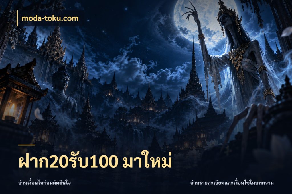 ฝาก20รับ100 มาใหม่ จุดเด่นของเครดิตที่คนชอบเกมอยากรู้ สไตล์ moda-toku.com
