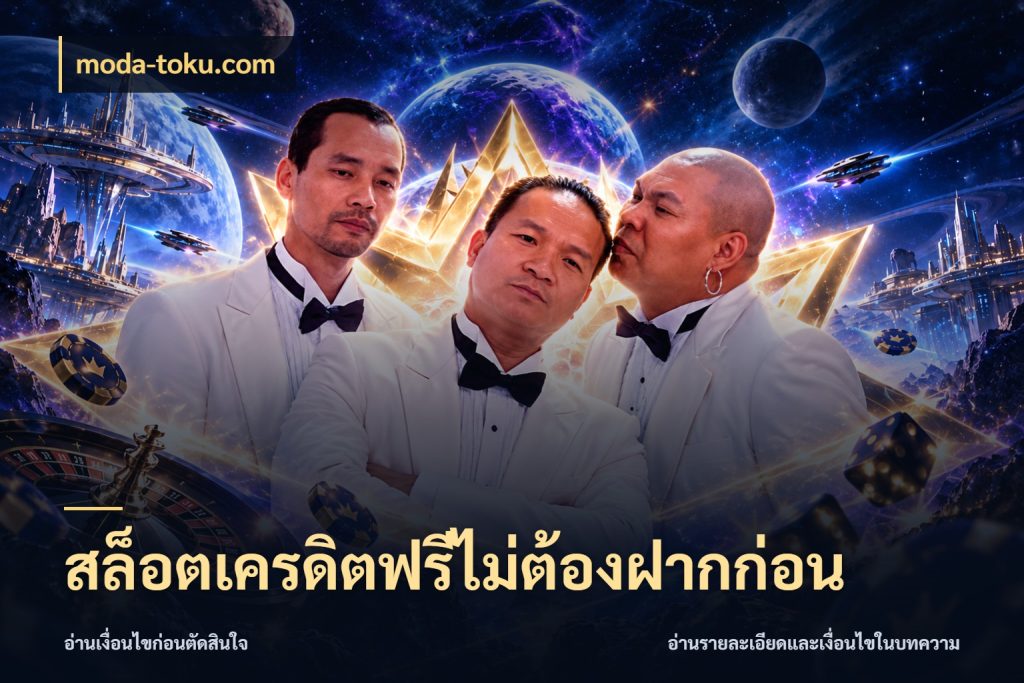 สล็อตเครดิตฟรีไม่ต้องฝากก่อน รู้จักยอดและขอบเขตของเครดิตฟรี ในมุม moda-toku.com