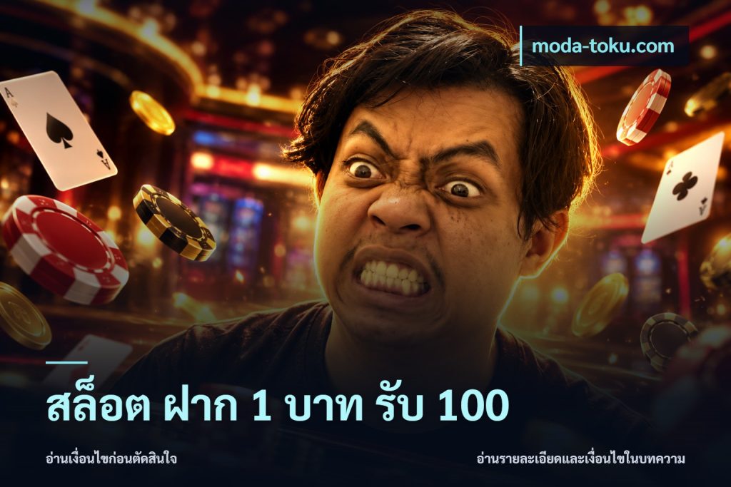 สล็อต ฝาก 1 บาท รับ 100