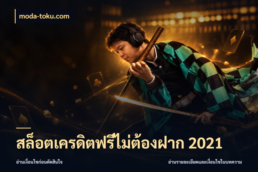 สล็อตเครดิตฟรีไม่ต้องฝาก 2021 สิทธิ์ที่สายโบนัสสนใจกับวิธีรับ กับ moda-toku.com