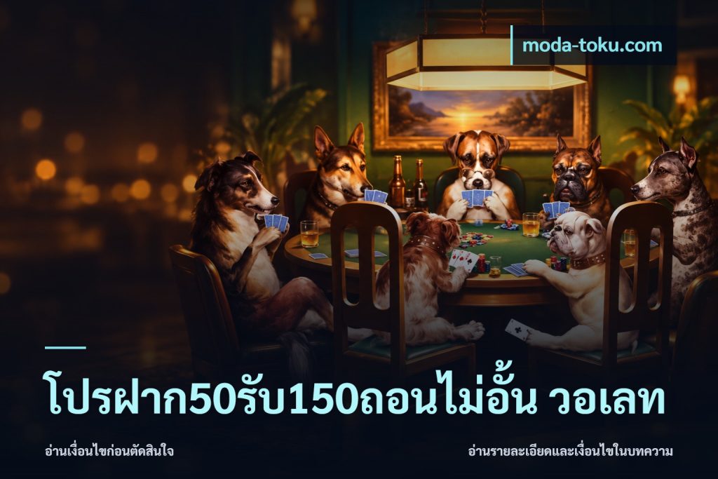 โปรฝาก50รับ150ถอนไม่อั้น วอเลท