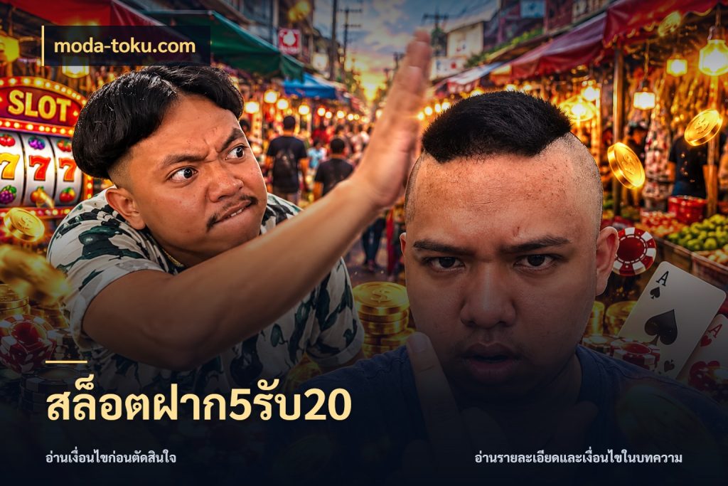 สล็อตฝาก5รับ20 จุดเด่นของเครดิตที่คนชอบเกมอยากรู้ ในมุม moda-toku.com