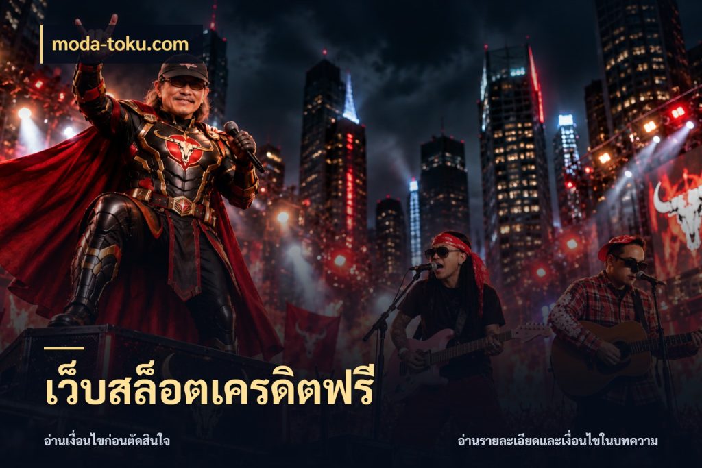 เว็บสล็อตเครดิตฟรี รู้จักยอดและขอบเขตของเครดิตฟรี สไตล์ moda-toku.com