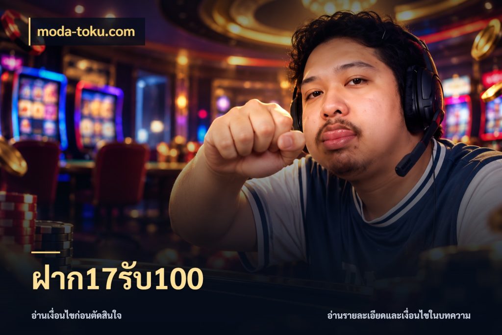 ฝาก17รับ100 moda-toku.com จุดเด่นของเครดิตที่คนชอบเกมอยากรู้