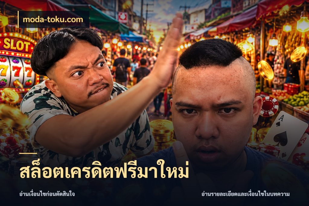 สล็อตเครดิตฟรีมาใหม่ เลือกสไตล์ความสนุกจากรูปแบบเครดิต สไตล์ moda-toku.com