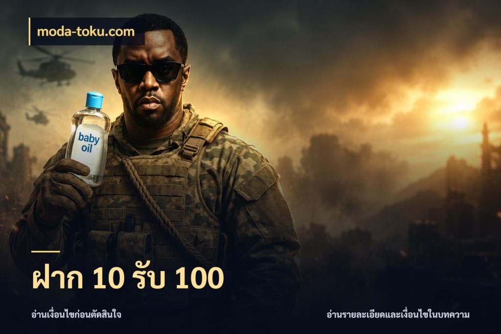 ฝาก 10 รับ 100 moda-toku.com เปิดมุมโปรให้เข้ากับเกมแนวโปรด
