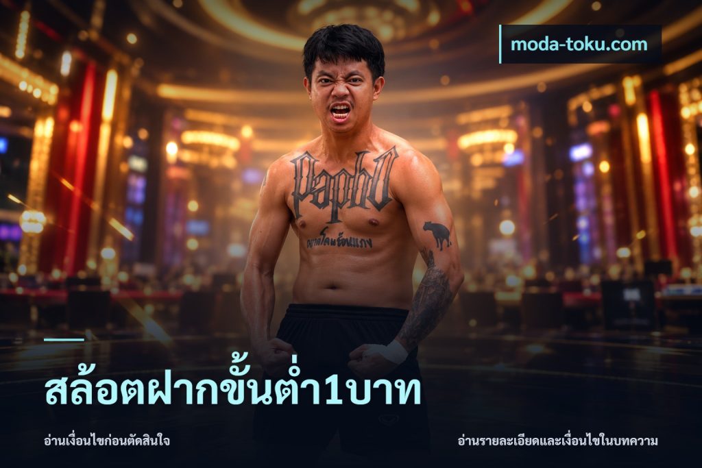 สล้อตฝากขั้นต่ำ1บาท