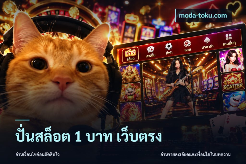 ปั่นสล็อต 1 บาท เว็บตรง